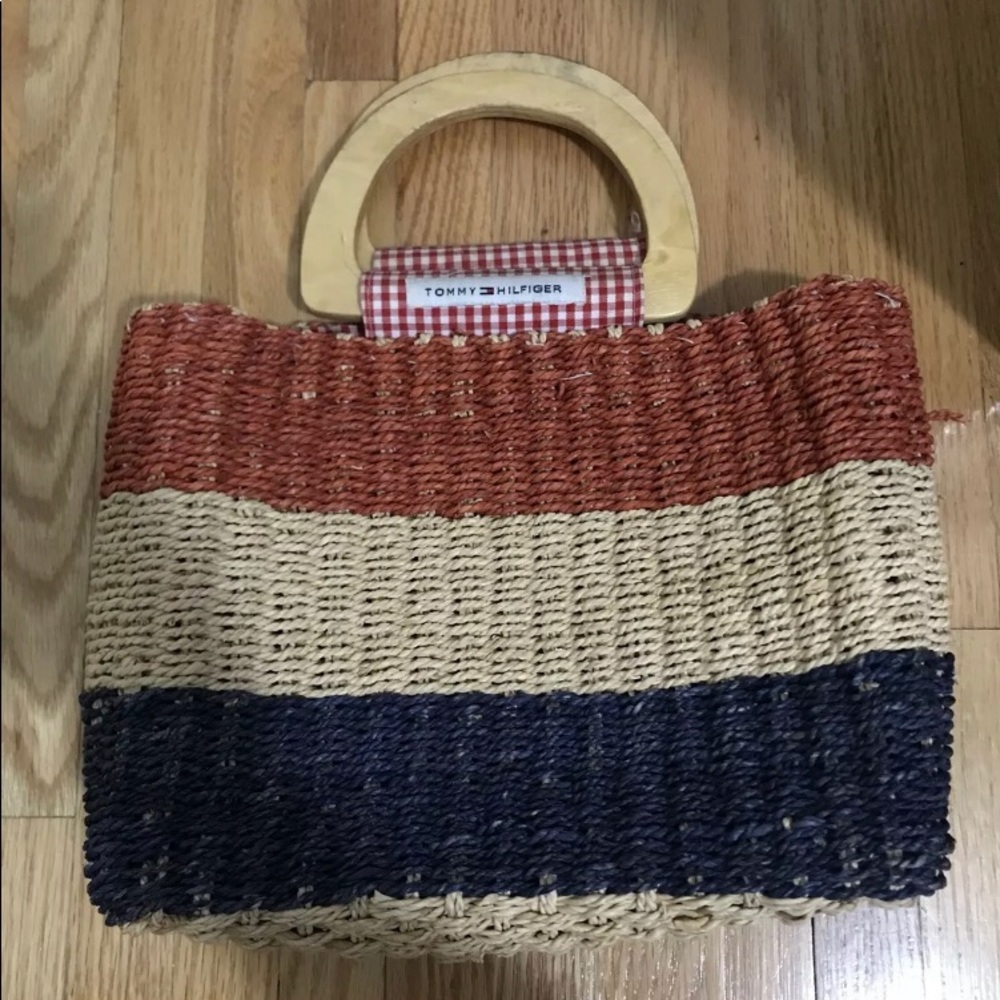 Vintage Tommy Hilfiger Woven American Bag